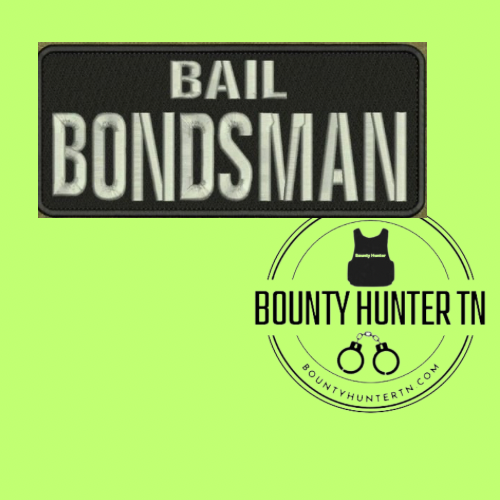 Large Bail Bondsman Patch